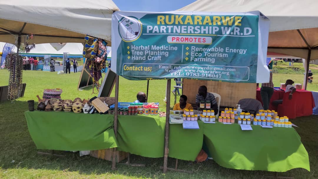 Presenting Rukararwe at Bushenyi Exhibition